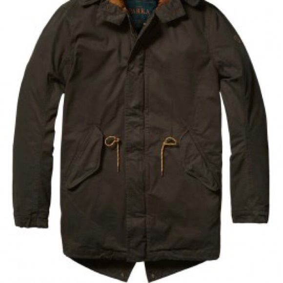 ⛄️ $375 NWT Scotch & Soda Long Parka XXL 🔥🔥🔥 - Picture 4 of 12